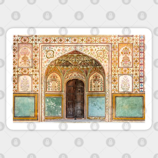 Amer Fort 03 Sticker by fotoWerner